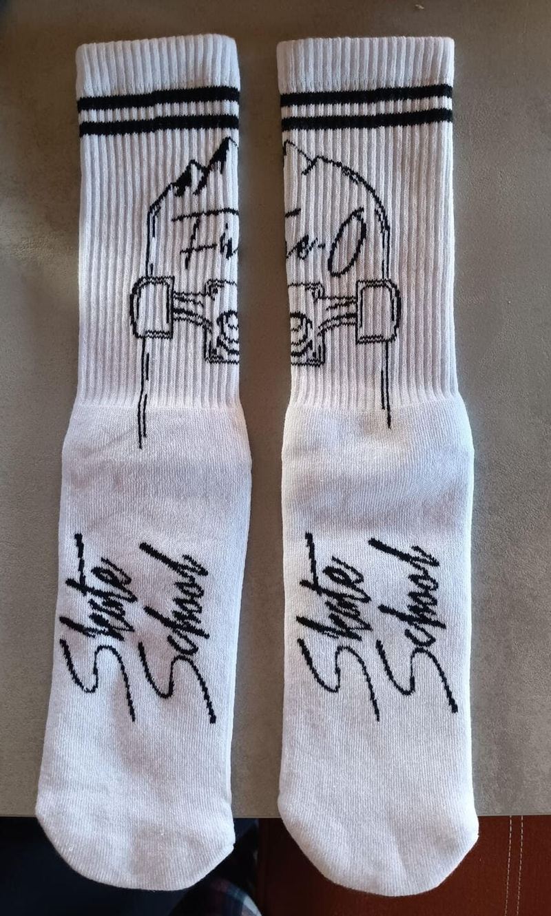 Chaussettes Five-0 Skate School tissées