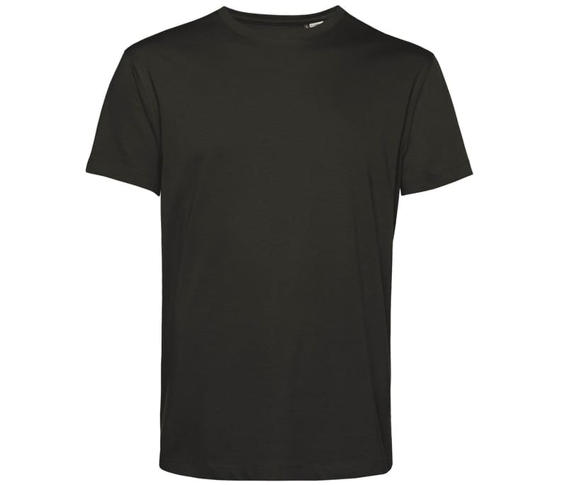 T-shirt homme col rond en coton biologique, 145 g/m²