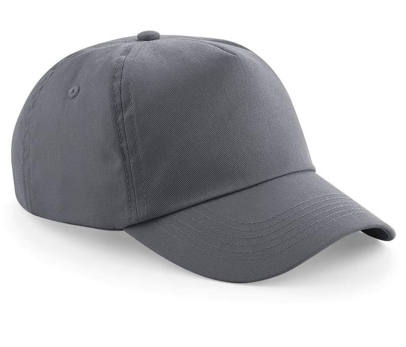Casquette 5 panneaux en coton sergé