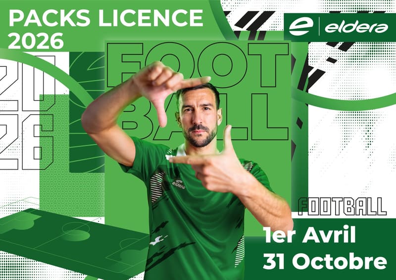 Packs Licence 2026 Football — planche 1