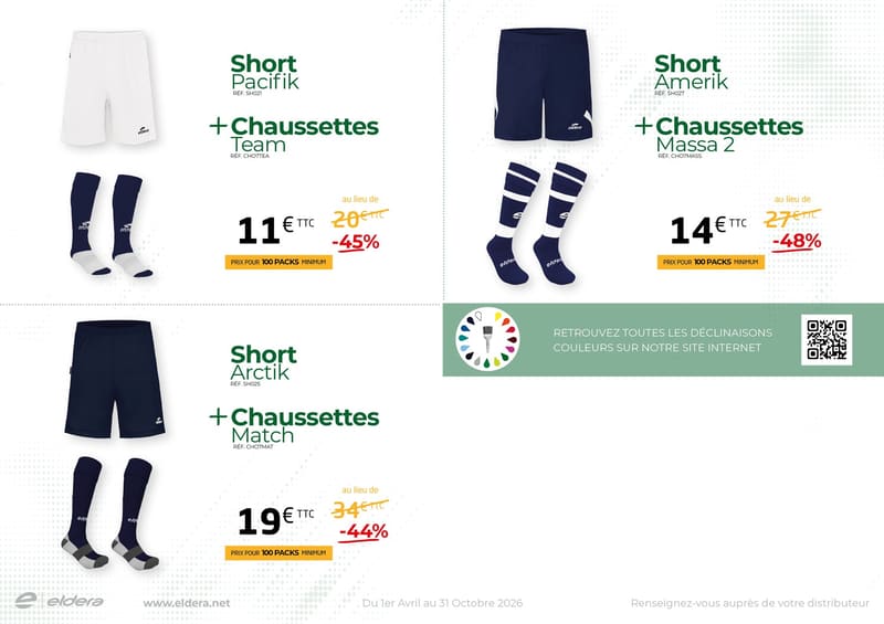 Packs Licence 2026 Football — planche 2