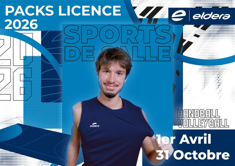 Packs Licence 2026 Handball & Volley — planche 1